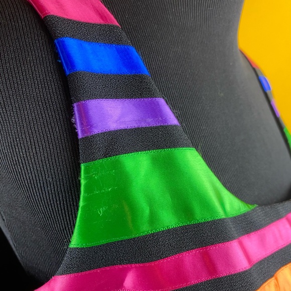 Maggy London Ribbon Striped Dress - Picture 11 of 13